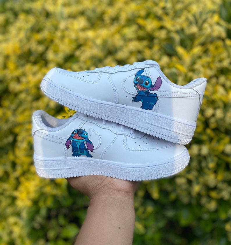 Special Edition Lilo & Stitch Air Force 1s - Etsy