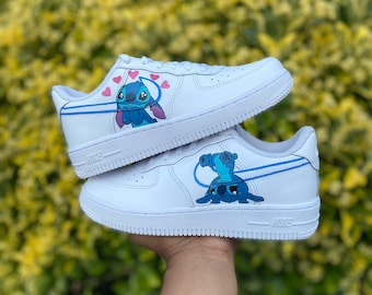 Custom Stitch \u0026 Frog NIKE AF1 Hand 