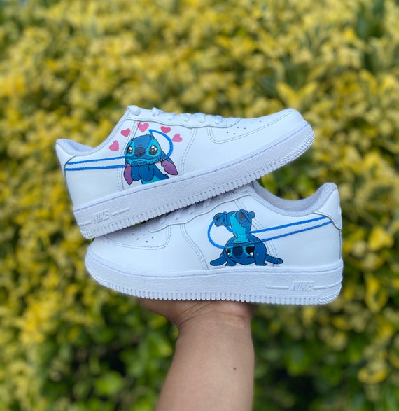Special Edition Lilo & Stitch Air Force 1s | Etsy
