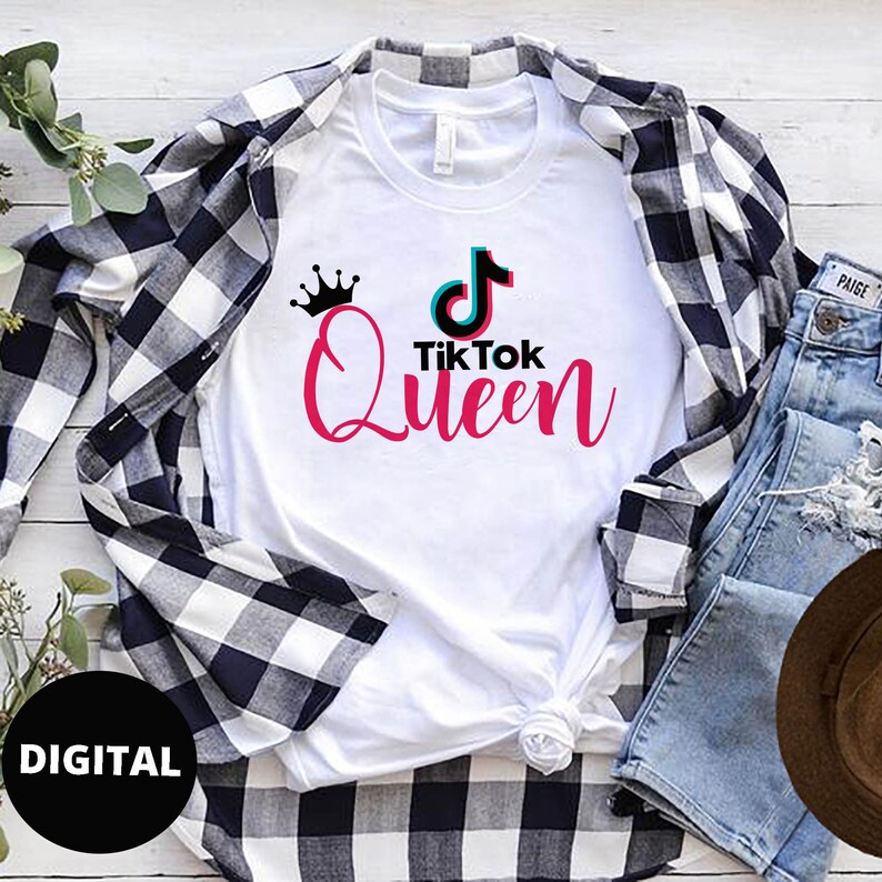 Download Tik Tok Queen svg Tiktok Queen svg Tik Tok svgTik Tok Logo ...