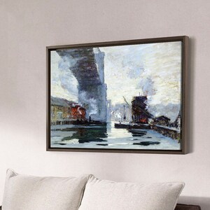 Jonas Lie,The Bridge, 1914,large wall art,framed wall art,canvas wall art,large canvas,M4468