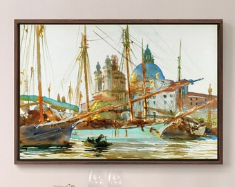 John Singer Sargent Watercolor Reproductions. Santa Maria
