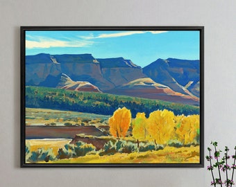 Maynard Dixon,Peaceful Morning, 1941,Large Wall Art,Framed Wall Art,Canvas Wall Art,Large Canvas,M4647