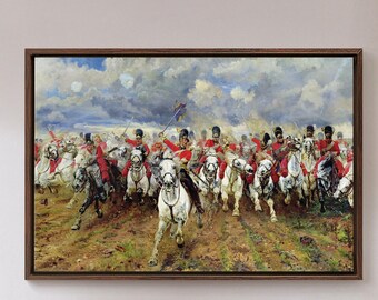 Elizabeth Thompson,Scotland For Ever,Large Wall Art,Framed Wall Art,Canvas Wall Art,M1261