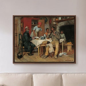 Richard Norris Brooke,A Pastoral Visit,large wall art,framed wall art,canvas wall art,large canvas,M4930