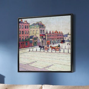 Robert Polhill Bevan,Cumberland Market North Side,large wall art,framed wall art,canvas wall art,large canvas,M7252