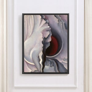 Georgia O&#39;Keeffe,The Black Iris, 1926,Large Wall Art,Framed Wall Art,Canvas Wall Art,Large Canvas,M5829