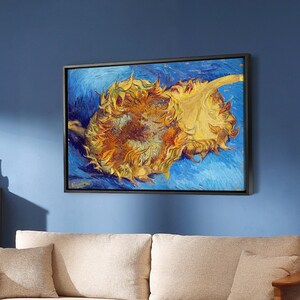 Vincent van Gogh ,Sunflowers,canvas print,canvas art,canvas wall art,large wall art,framed wall art,p2121