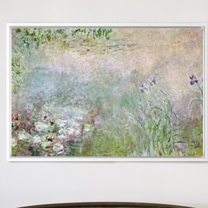 Claude Monet,Water Lilies,large wall art,framed wall art,canvas wall art,M1184