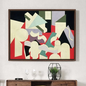 Patrick Henry Bruce,Formes, Circa 1921 To 1922,Wall Art Abstract,large wall art,framed wall art,canvas wall art,large canvas,M4708