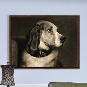 Edwin Landseer,Odin,A dog, dog Wall Art,large wall art,framed wall art,canvas wall art,large canvas,M3615