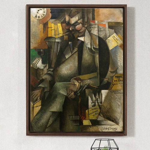 Albert Gleizes,The Publisher Eugene Figuiere,large wall art,framed wall art,canvas wall art,large canvas,M5239 popular