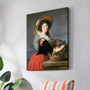 Elisabeth Vigee Le Brun,Portrait of Marie-Gabrielle de Gramont, Comtesse de Caderousse,large wall art,framed wall art,canvas wall art,,M5611