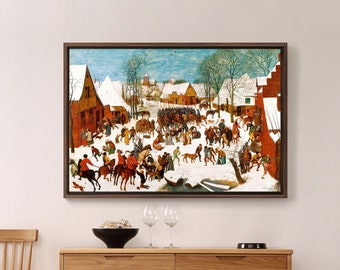 Pieter Bruegel the Elder,Massacre of the Innocents,canvas print,canvas art,canvas wall art,large wall art,framed wall art,p2060