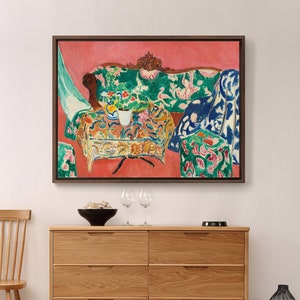 Henri Matisse,Seville Still Life,Red Room Interior,Canvas Print,Canvas Art,Canvas Wall Art,Large Wall Art,Framed Wall Art,P1089