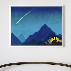 Nicholas Roerich,Star Of The Hero, C. 1936,Large Wall Art,Framed Wall Art,Canvas Wall Art,Large Canvas,M4664