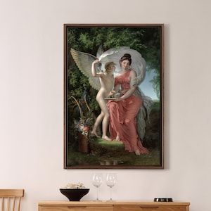 Charles Meynier,Erato, Muse of Lyrical Poetry, 1800,large wall art,framed wall art,canvas wall art,large canvas,M2325
