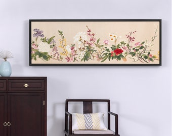 Flowers Study Flower Collection Canvas Print Canvas Art Canvas Wall Art Large Wall Art Framed Wall Art Asian Wall Art Chinese Art P347 Art Collectibles Giclee Delage Com Br
