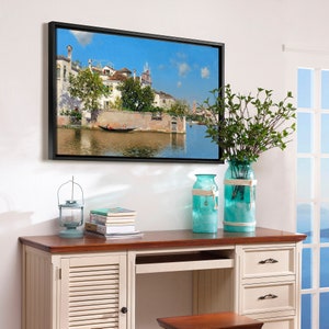 Martin Rico (Martin Rico y Ortega), Garden of the Vendramin Palace,canvas print,canvas art,canvas wall art,large wall art,framed art,p2010