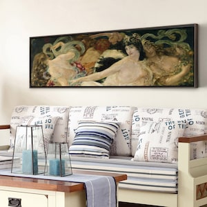 Mariano Fortuny y Madrazo,Wagnerian Cycle Parsifal  The Flower-Maidens,canvas print,canvas art, canvas wall art,extra large canvas art,p209