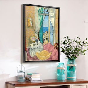 Henri Matisse,Interior At Nice,Balcony View,Canvas Print,Canvas Art,Canvas Wall Art,Large Wall Art,Framed Wall Art,P2239