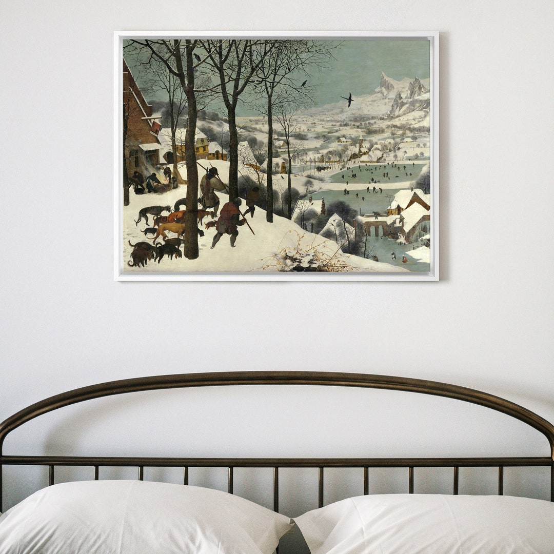 Pieter Bruegel,hunters in the Snow,canvas Print,canvas Art,canvas Wall ...