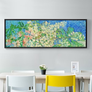 Vincent Van Gogh,Branches of chestnut tree in bloom,canvas print,canvas art, canvas wall art,extra large canvas art,large canvas wall p274