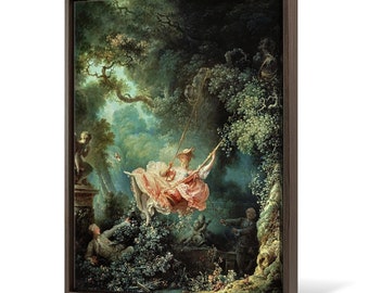 Swing Art by ISHIGRO スウィングアート バイイシグロ Jean-honore Fragonard,the Happy Accidents of the Swing, 1767,large