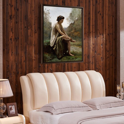 Jean-Baptiste-Camille Corot,The Wounded Eurydice,large wall art,framed wall shops art,canvas wall art,large canvas,M6171