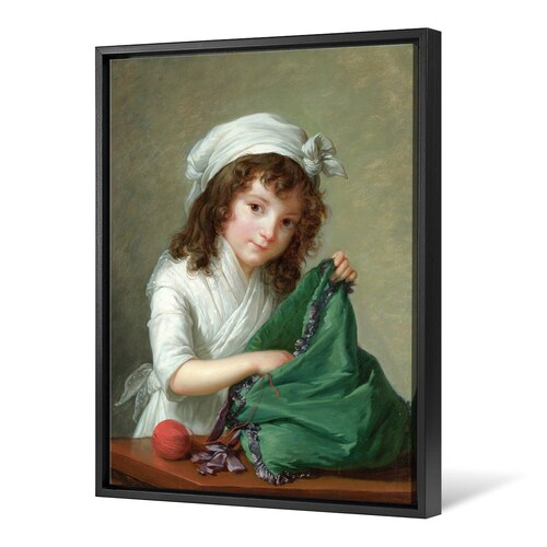 Elisabeth Louise Vigee Le Brun,Mademoiselle Brongniart,large wall art,framed shops wall art,canvas wall art,large canvas,M5598