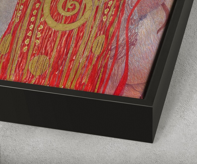Gustav Klimt,Hygieia,Gustav Klimt,The gleanings,canvas print,canvas art,canvas wall art,large wall art,framed wall art,p2229