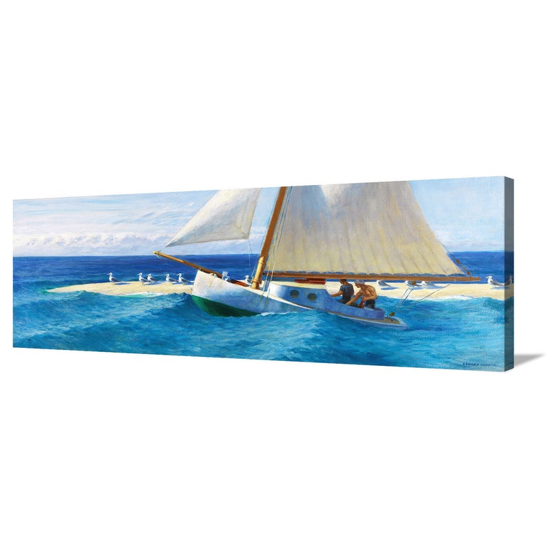 Edward Hopper, Martha McKeen från Wellfleet, Canvastavla, Canvastavla, Canvastavla, Extra stor canvastavla, Stor canvastavla P97 Image wrap canvas