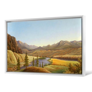 Grafton Tyler Brown,view of Lake Okanagan_ British Columbia,canvas ...