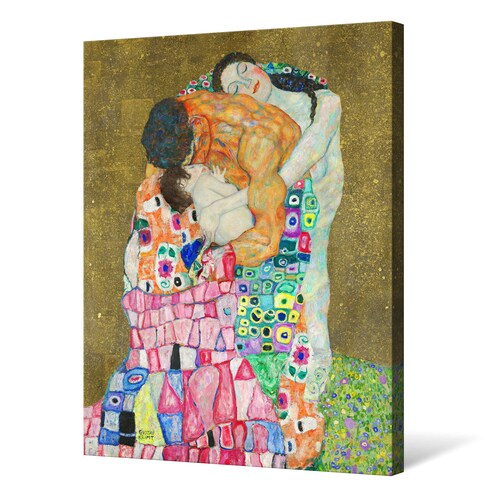 Gustav Klimt,The Family Embrace,Digital art,large wall shops art,framed wall art,canvas wall art,large canvas,M5895