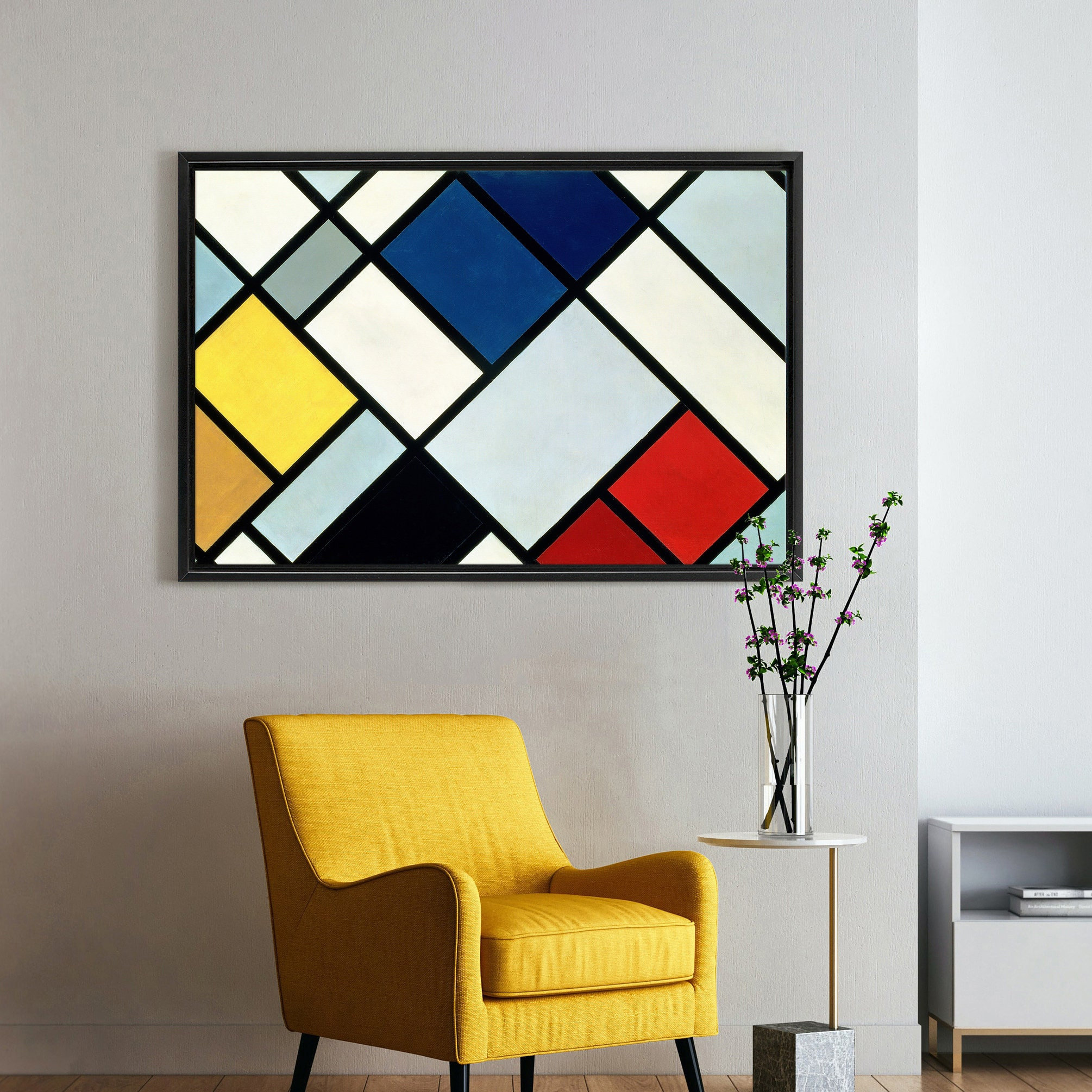 Theo Van Doesburg,contracomposition of Dissonances,large Wall Art