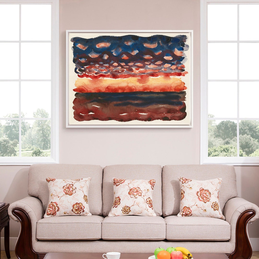 Georgia O'keeffe,sunrise and Little Clouds No. Ii, 1916,large Wall Art ...