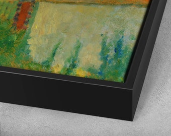 Edouard Vuillard,landscape of the Ile-de-france,field Landscape