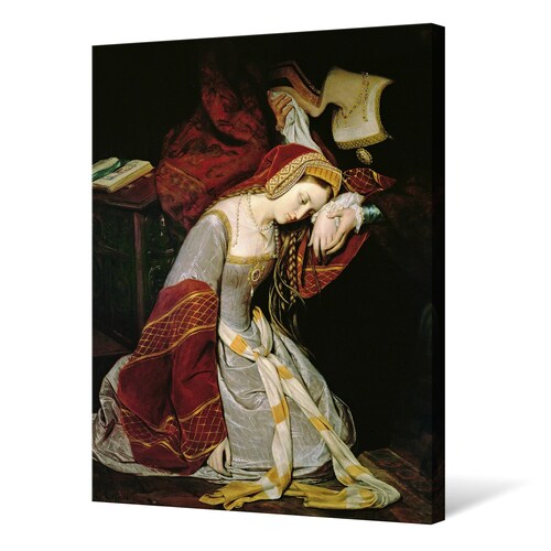 Edouard shops Cibot,Anne Boleyn in the Tower,large wall art,framed wall art,canvas wall art,large canvas,M5571