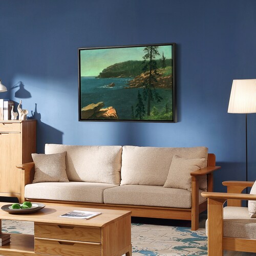 Albert Bierstadt,California Coast,large wall art,framed shops wall art,canvas wall art,large canvas,M2993