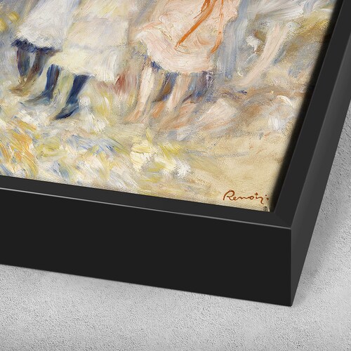 Pierre Auguste Renoir,Children shops on the Seashore, Guernsey,large wall art,framed wall art,canvas wall art,large canvas,M4851