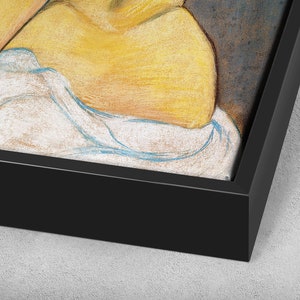 Suzanne Valadon,nude Woman in Front of a Mirror Pastel,large Wall Art