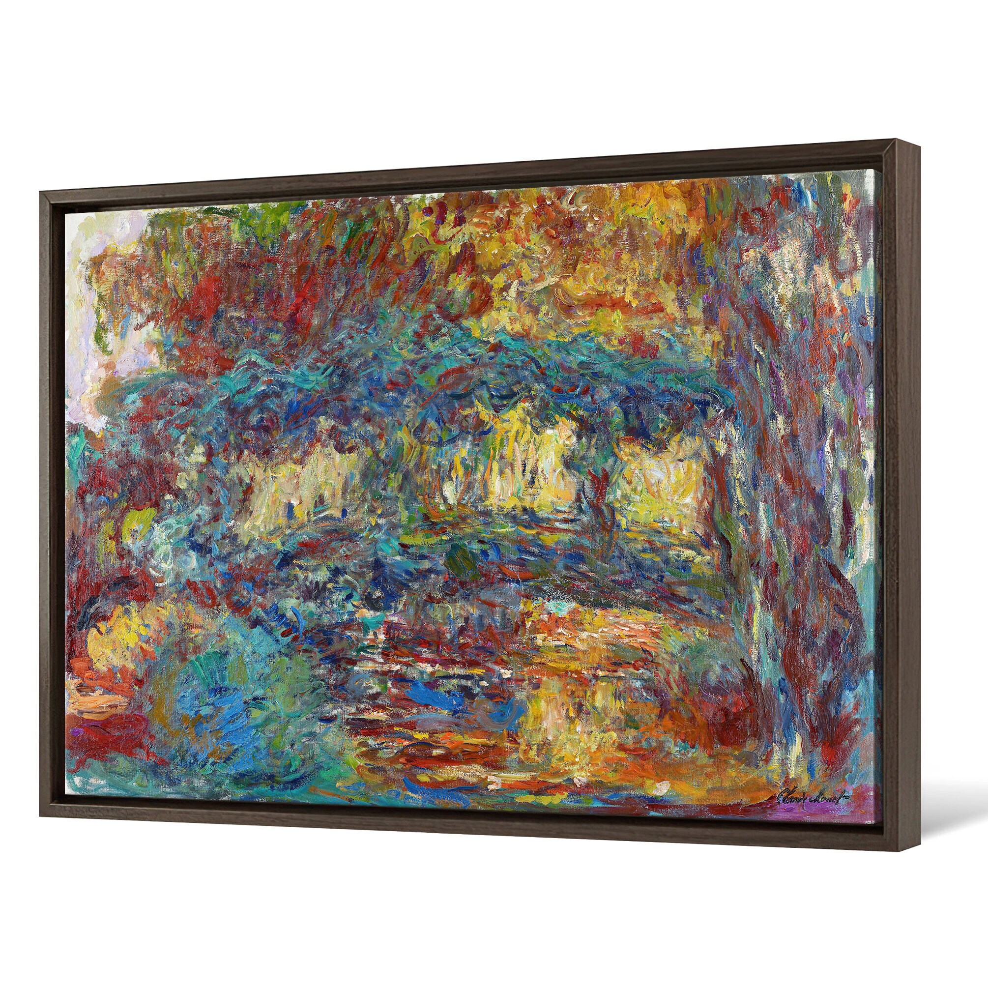 他の方発送×Claude Monet 【arched bridge】 File:Claude Monet - Water Lilies and Japanese Bridge