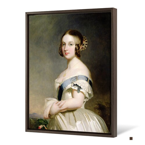Franz shops Xavier Winterhalter,Queen Victoria,large wall art,framed wall art,canvas wall art,large canvas,M5738