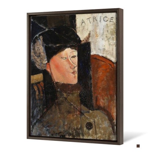 Amedeo Modigliani,Beatrice,large wall art,framed wall art,canvas shops wall art,large canvas,M5304
