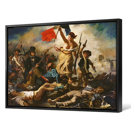 Ferdinand Victor Eugene Delacroix,Liberty shops Leading The People,large wall art,framed wall art,canvas wall art,large canvas,M3723