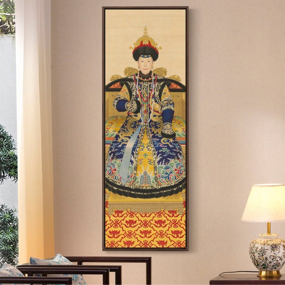 Chinese Art,empress Xiaoshengxian I,china Empress,vertical Narrow