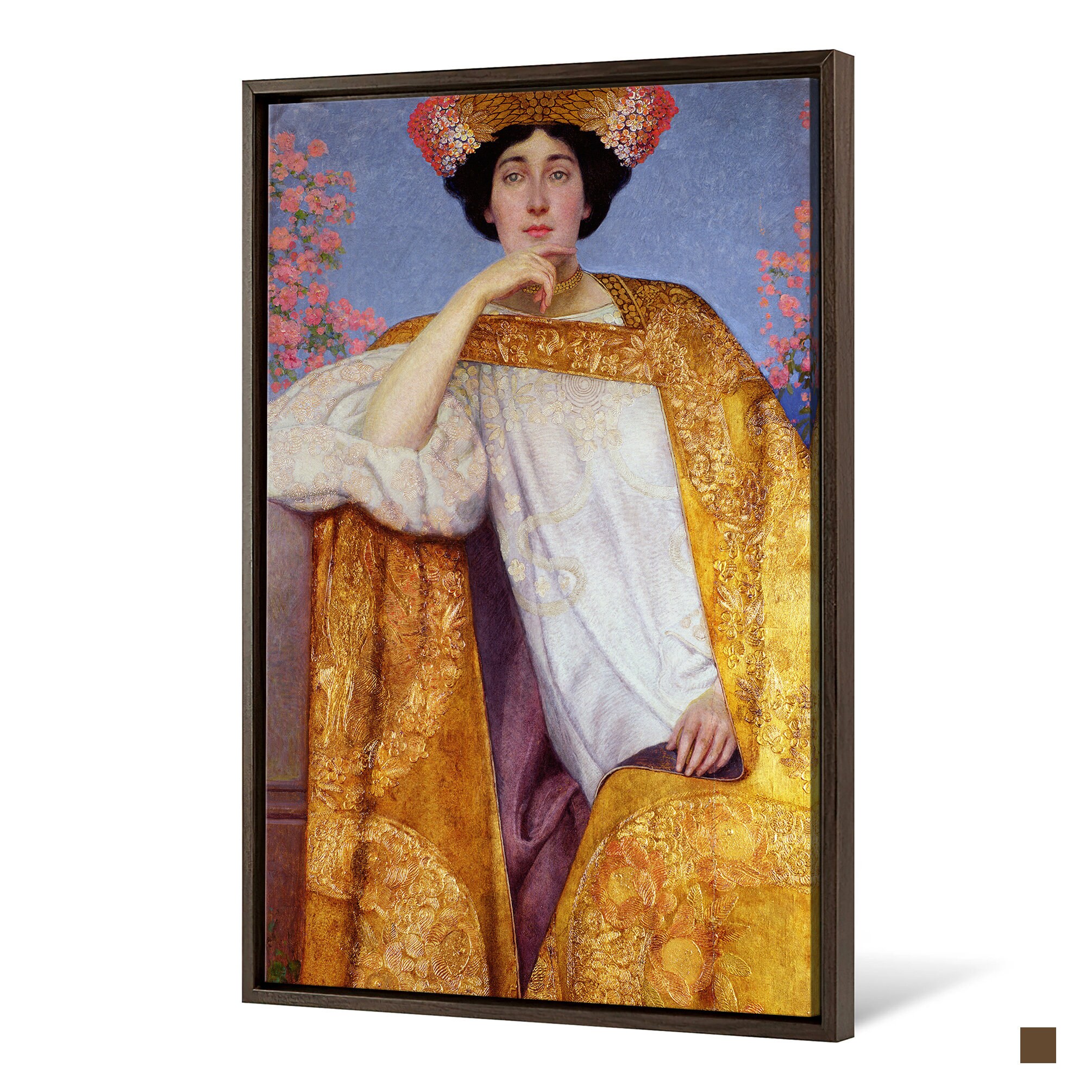 slim fit dress slacks Gustav Klimt 'The Lady in Gold' Canvas Wall Art main image 0