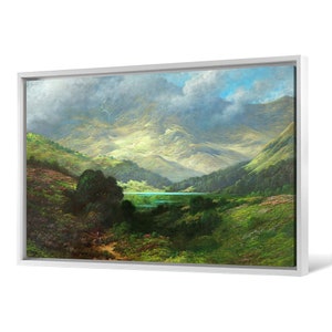 Gustave Dore,the Scottish Highlands,mountain Foot Lake Scenery,canvas ...
