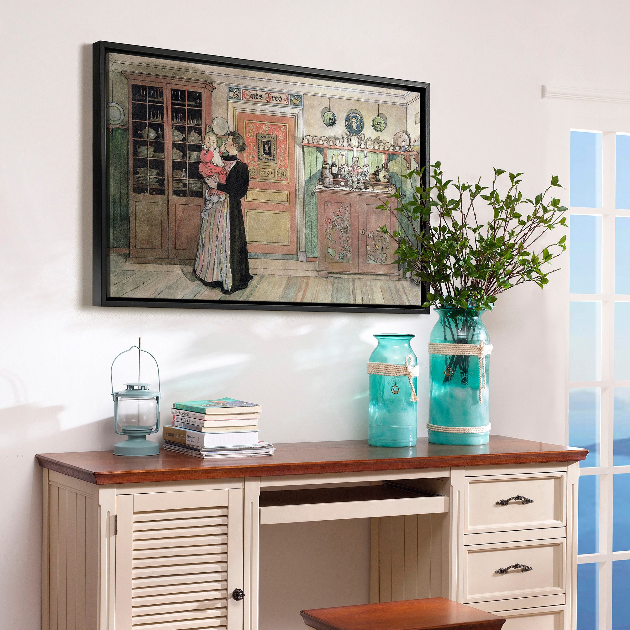 Carl Larsson,between Christmas and New Year,large Wall Art