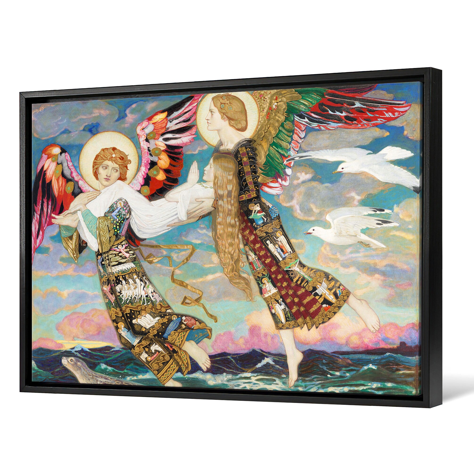 John Duncan,saint Bride,,canvas Print,canvas Art,canvas Wall Art